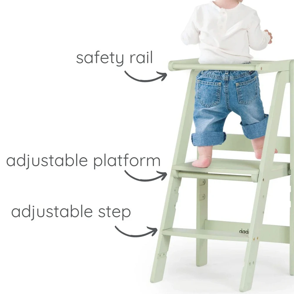 Tour pliante pour tout-petits - Sauge