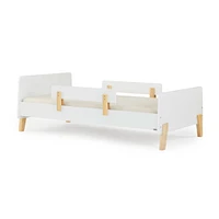 Lit Simple Fun - Blanc/Naturel (2 Boîtes)