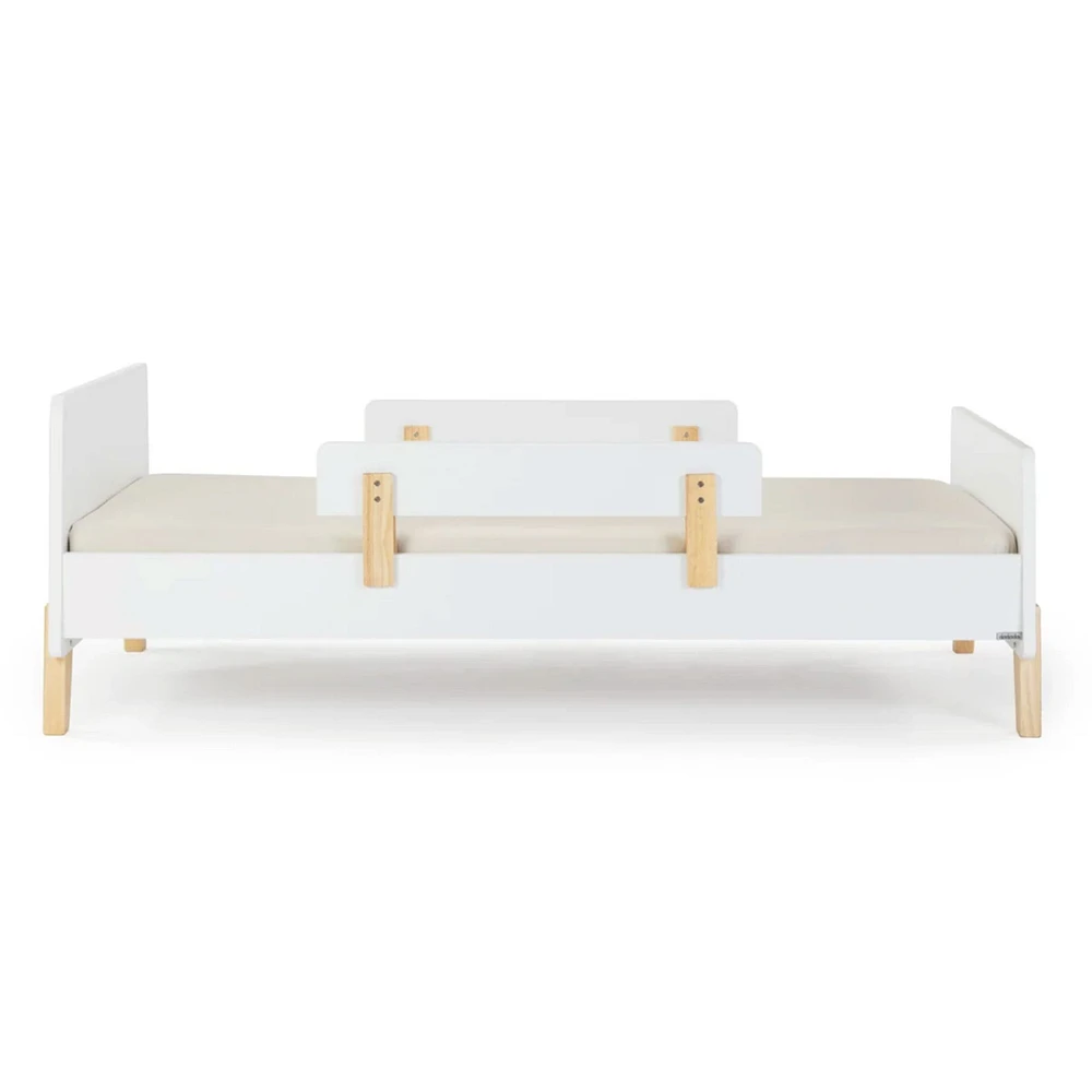 Lit Simple Fun - Blanc/Naturel (2 Boîtes)