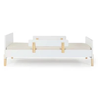 Lit Simple Fun - Blanc/Naturel (2 Boîtes)