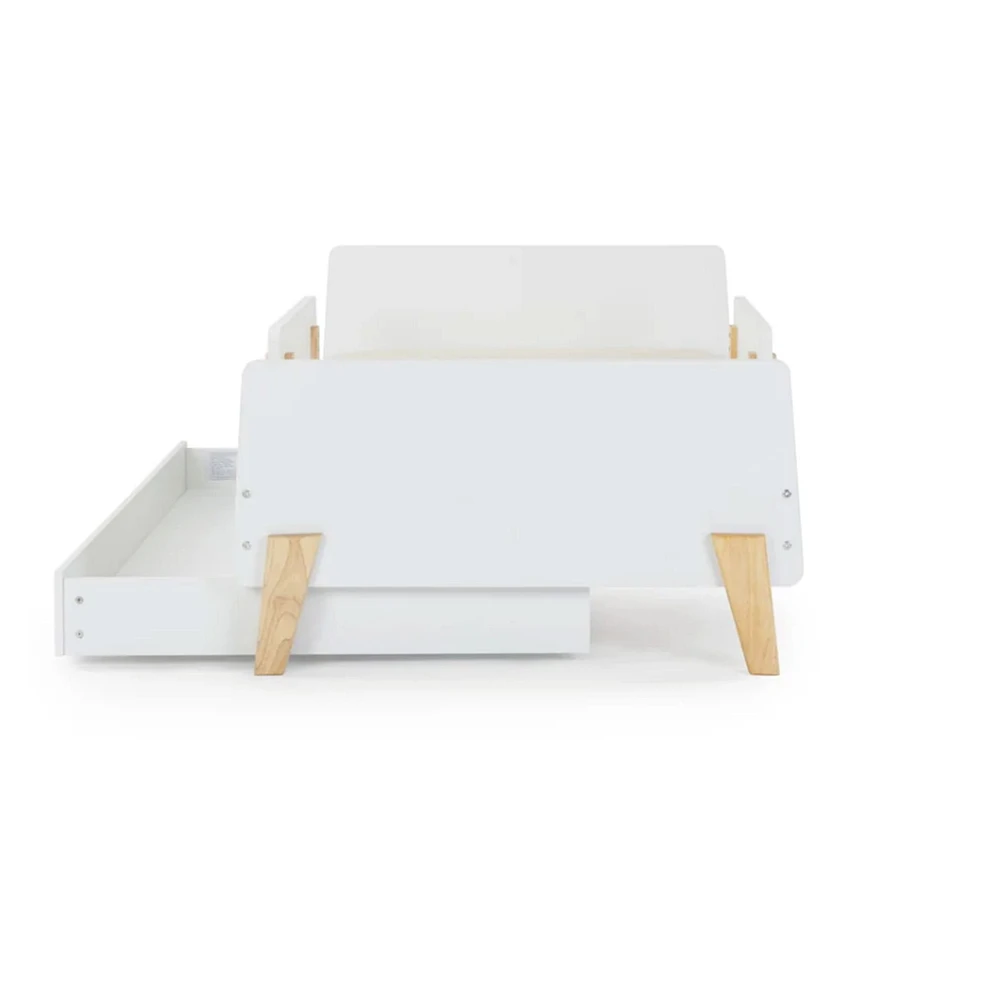 Storage Trundle for Fun Twin Bed - White