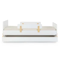 Storage Trundle for Fun Twin Bed - White