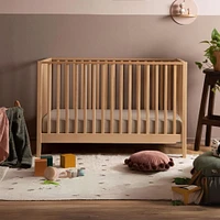 Lala 3-In-1 Convertible Crib - Natural