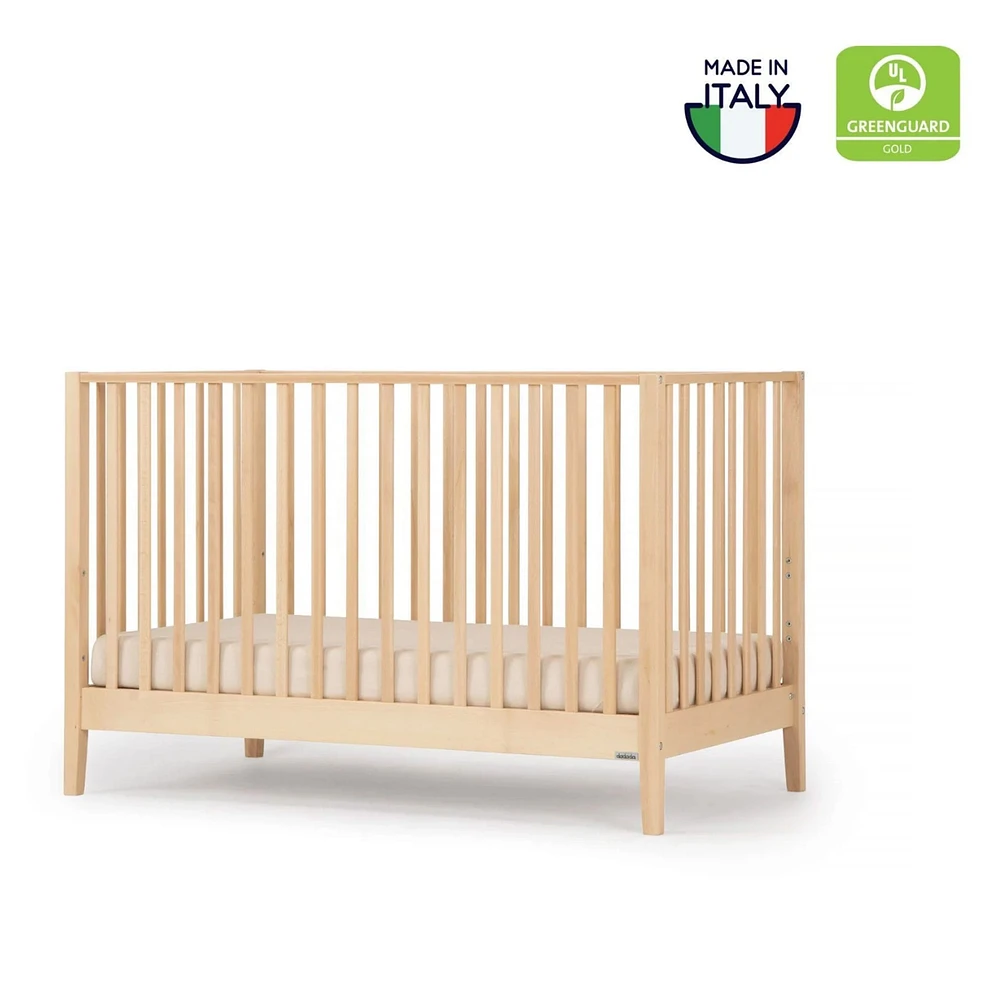 Lala 3-In-1 Convertible Crib - Natural
