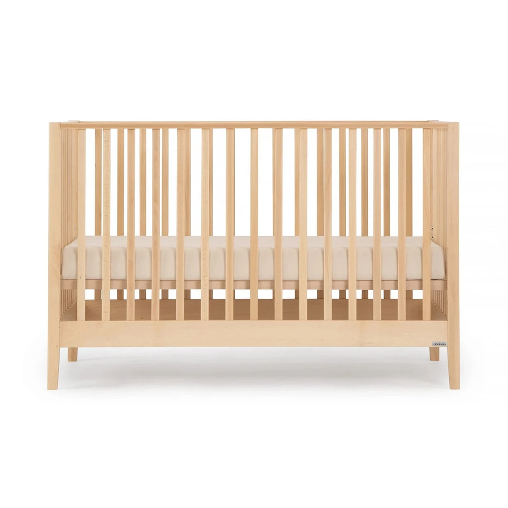 Lala 3-In-1 Convertible Crib - Natural