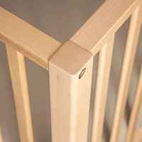 Lala 3-In-1 Convertible Crib - Natural