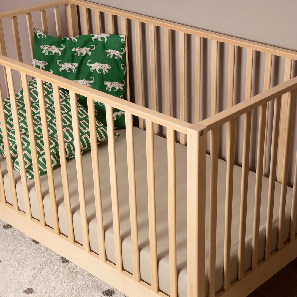 Lala 3-In-1 Convertible Crib - Natural