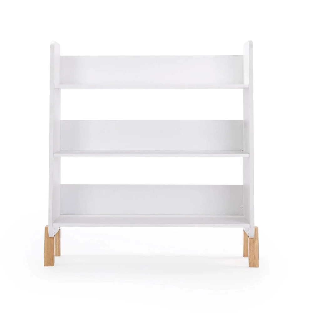 Muse Bookshelf - White/Natural