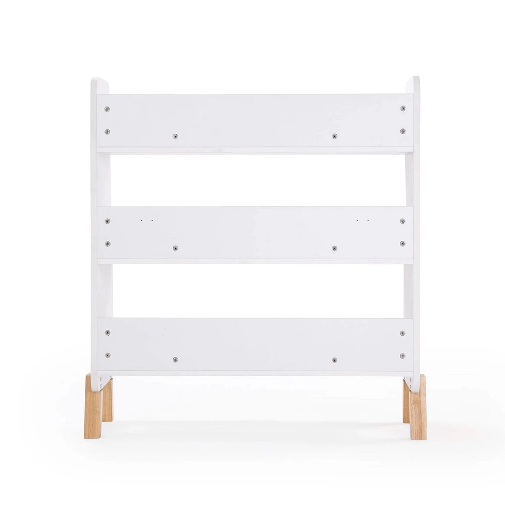 Muse Bookshelf - White/Natural