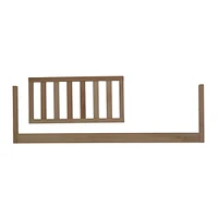 Rail de conversion pour lit d'enfant en bas âge - Noyer
