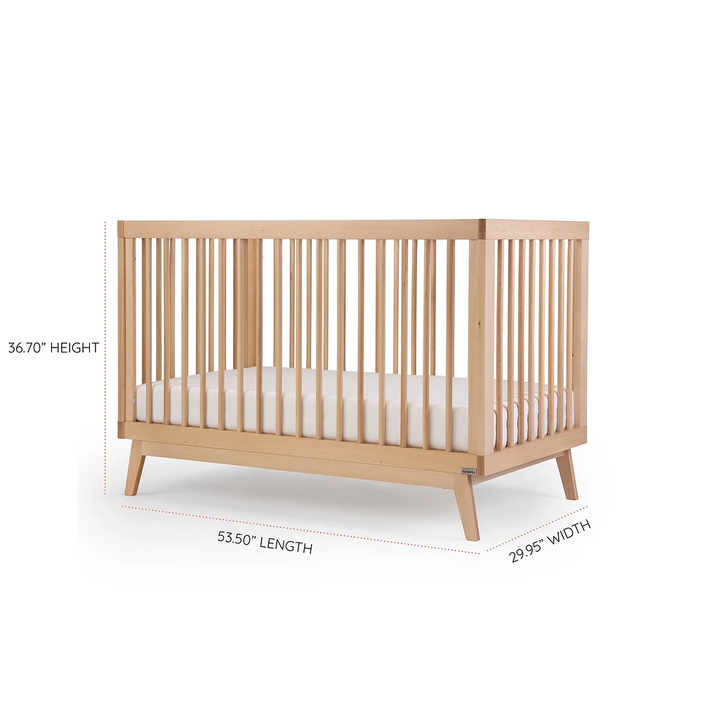 Soho 3-in-1 Convertible Crib - Natural