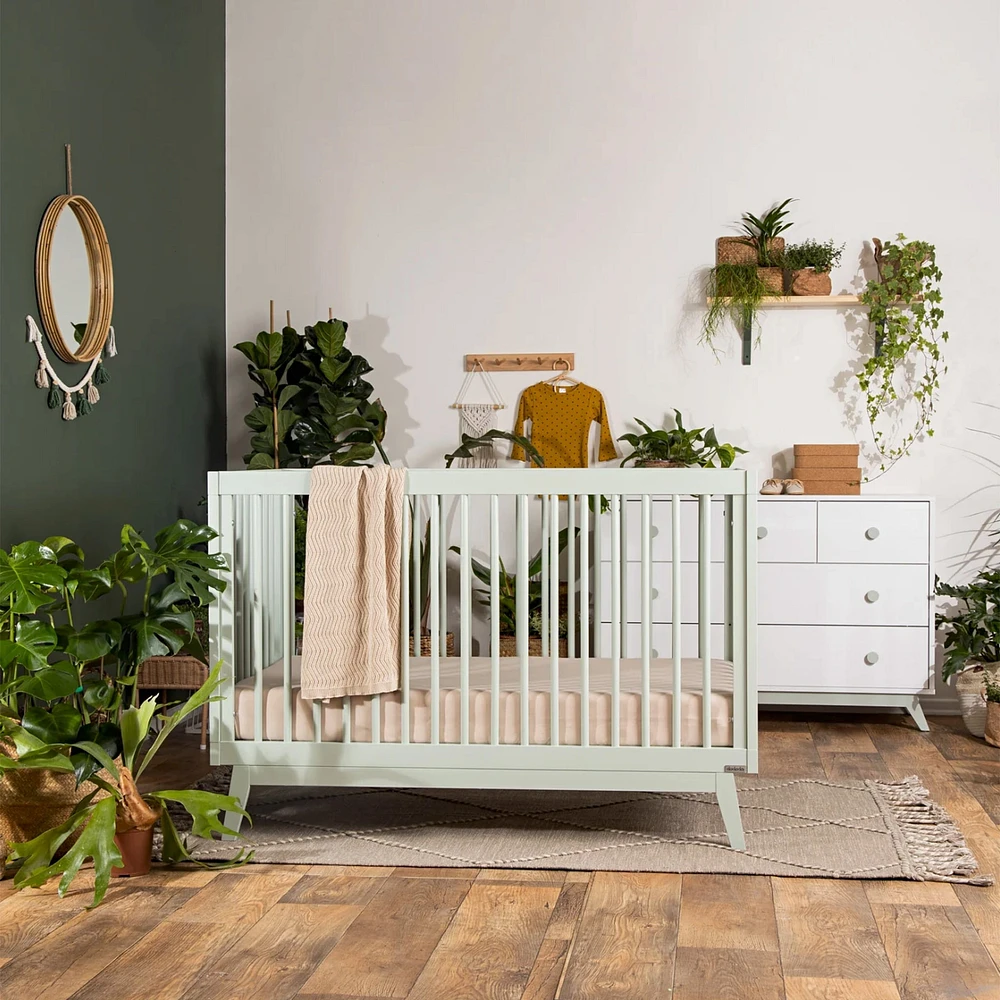Soho 3-in-1 Convertible Crib - Sage