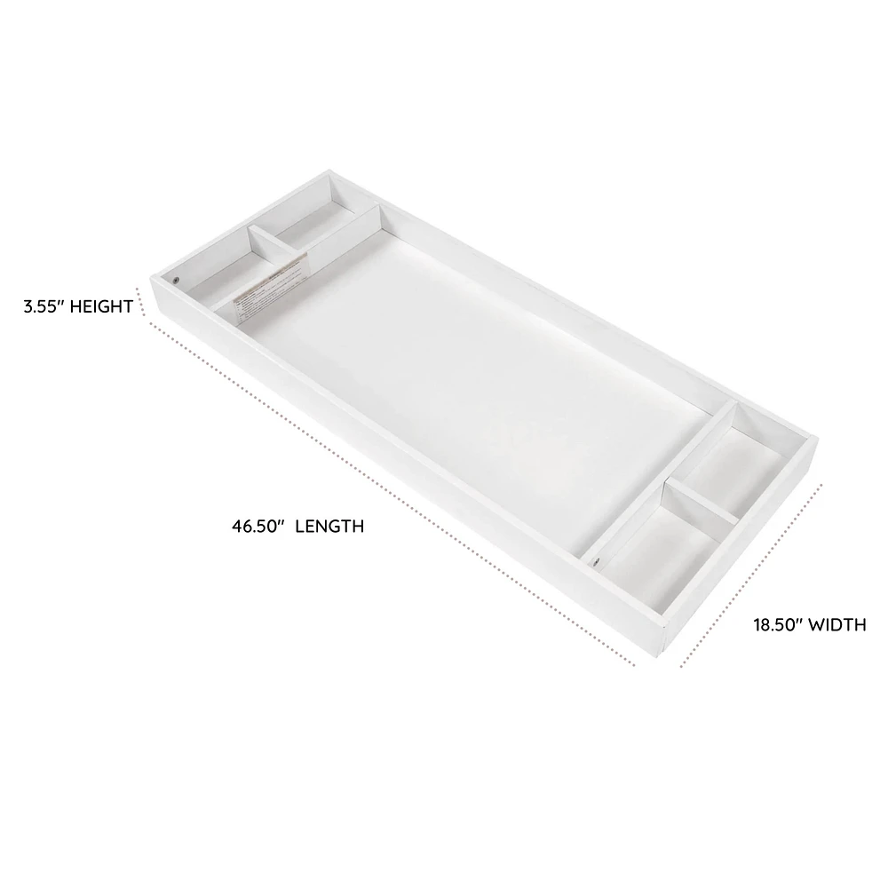 Changing Tray for Soho and Chicago Dressers - White
