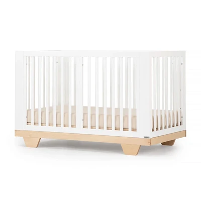 Spirit 8-In-1 Convertible Crib - White/Natural