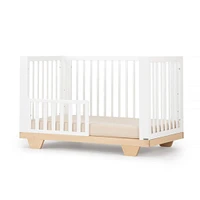 Spirit 8-In-1 Convertible Crib - White/Natural