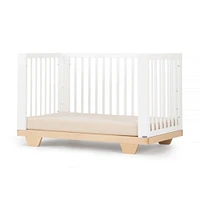 Spirit 8-In-1 Convertible Crib - White/Natural