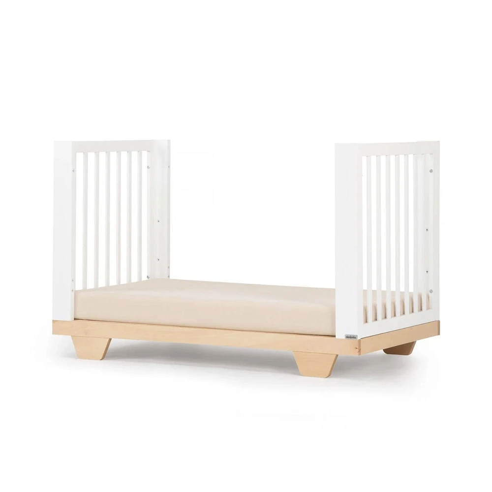 Spirit 8-In-1 Convertible Crib - White/Natural