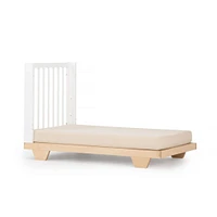 Spirit 8-In-1 Convertible Crib - White/Natural