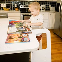 Toddler Tower - White