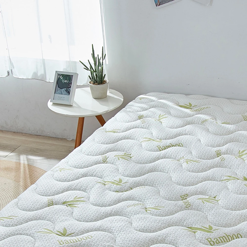 Protège-Matelas pour Lit Simple 39'' - Bambou