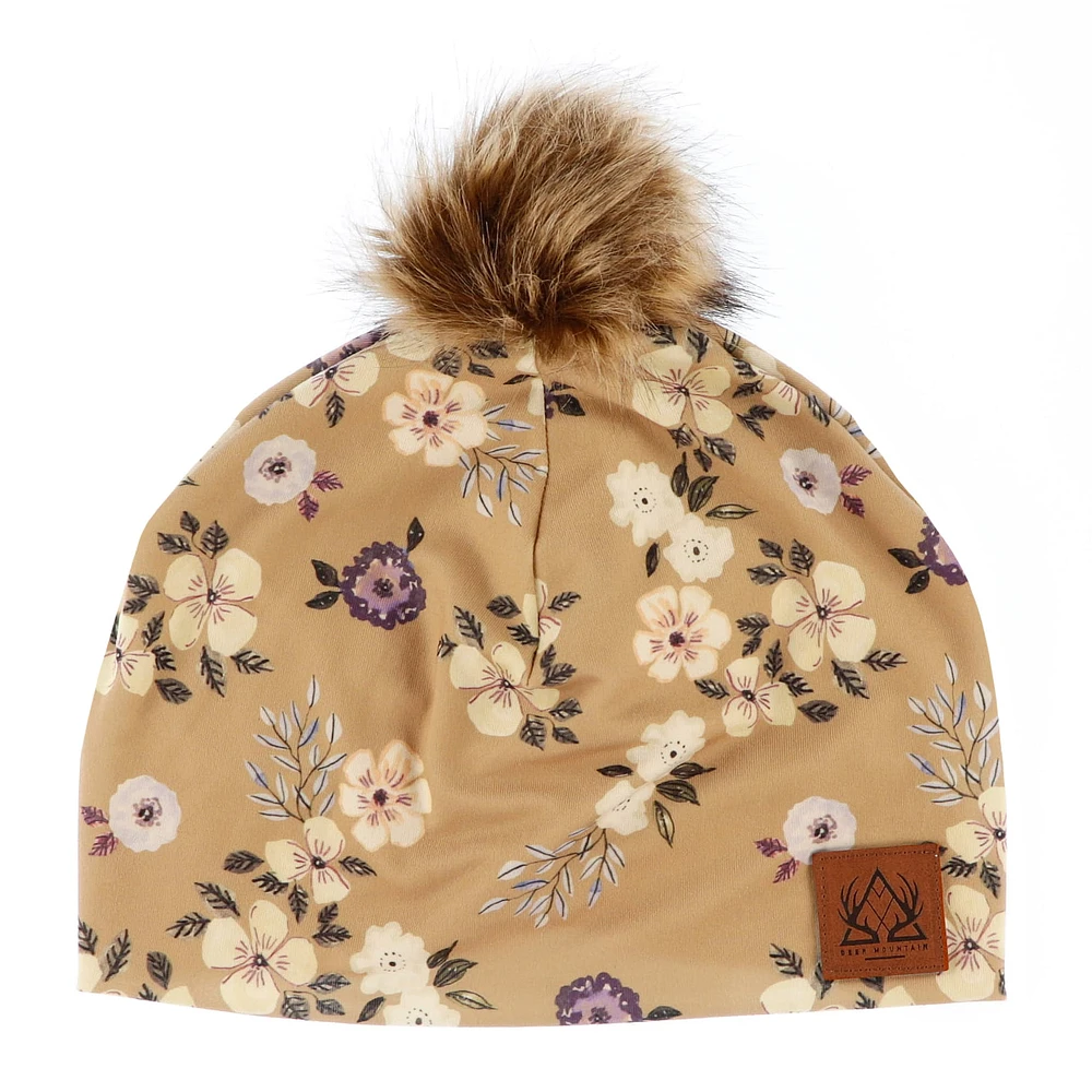 Flowers Beanie 7-14y