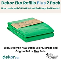 Recharges pour Poubelle à Couches Dekor Eko Classic | Paquet de 2