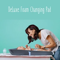 Babyworks Deluxe Foam Change Pad - Ivory