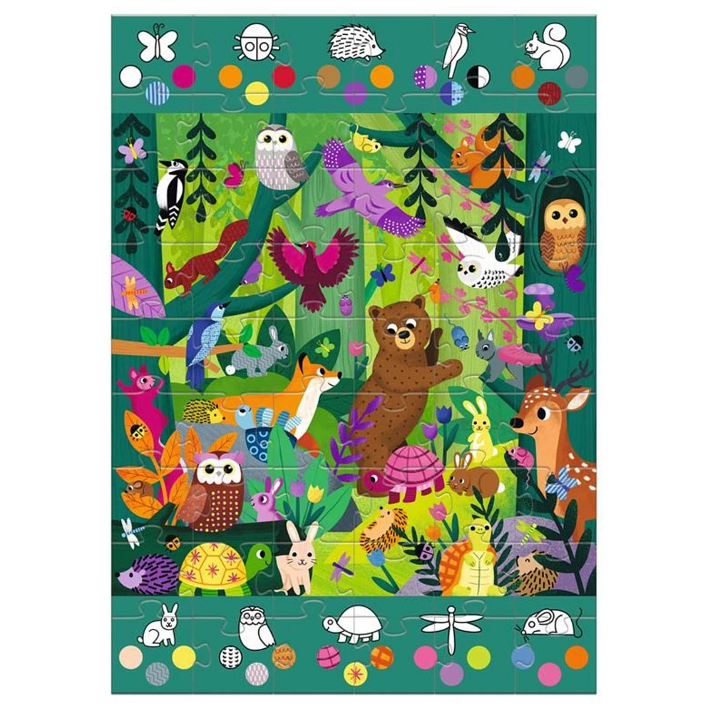 Giant Puzzle - Observation forest
