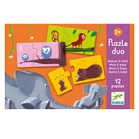 Puzzle duo - Maman et bébé