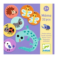 Jeu de Mémoire - Petites bêtes