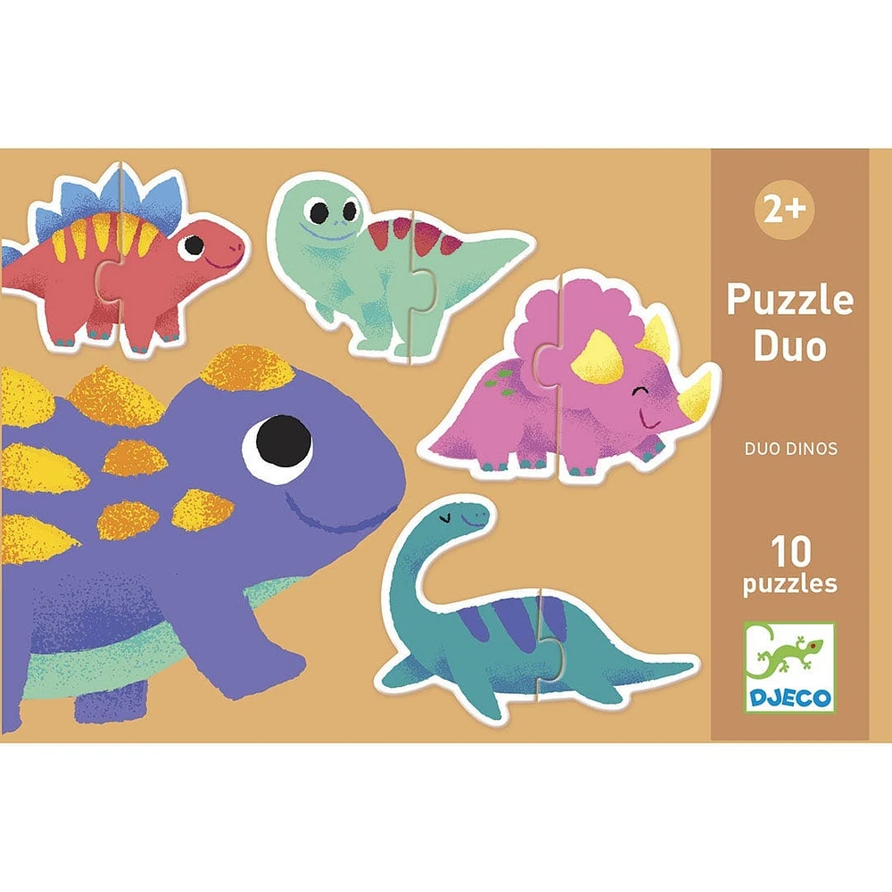 Puzzle Duo Dinos