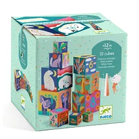 Stacking Cubes - Wild animals