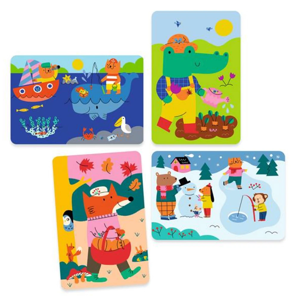 Magic Colouring - 4 Seasons