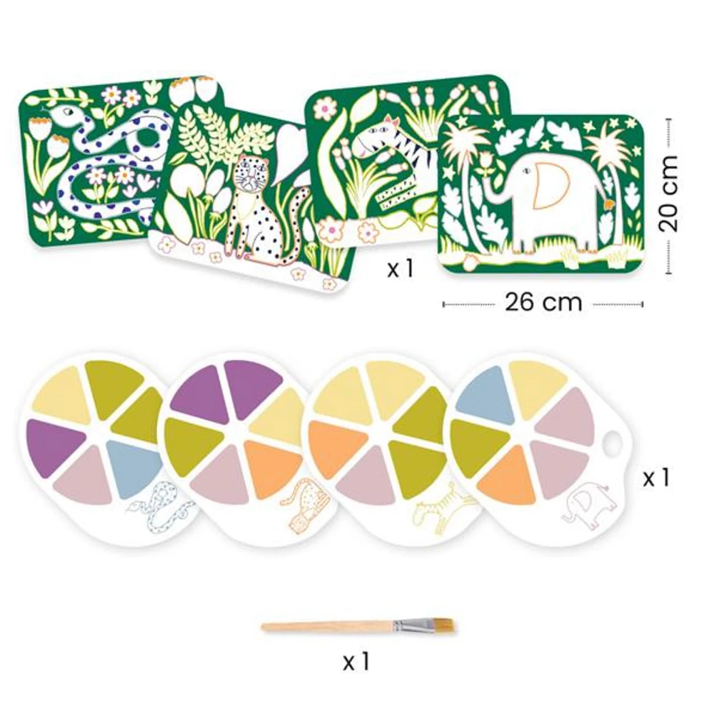 Peinture à La Palette - Les Sauvages