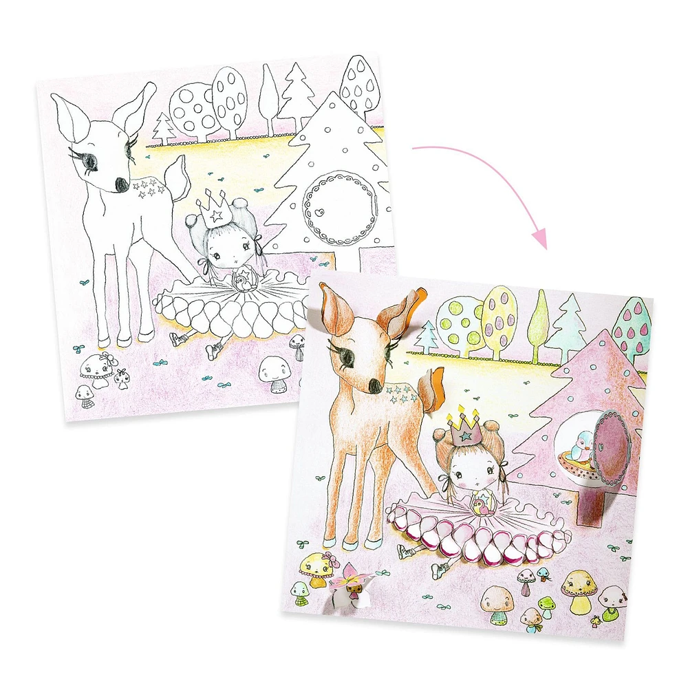 Little Doors Colouring Sheets