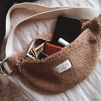 Sac Banane Sherpa - Café