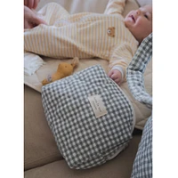 MAMA Pouch - Gingham Sage