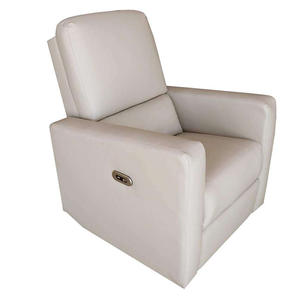Fauteuil Berçant Pivotant et Électrique - Vinyle Tanner #20