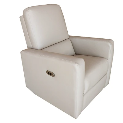 Fauteuil Berçant Pivotant et Électrique - Vinyle Tanner #20