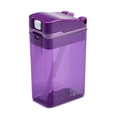 Contenant à Paille 8oz - Mauve