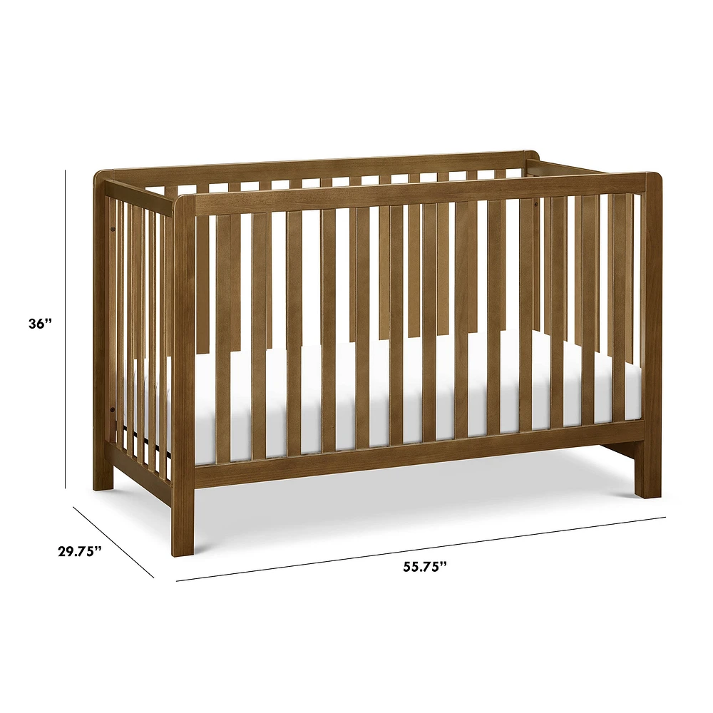 Couchette Convertible 4-en-1 Colby - Noyer
