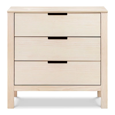 Commode 3 Tiroirs Colby - Naturel Lavé