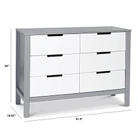 Colby 6-Drawer Double Dresser