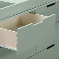 Colby 6-Drawer Double Dresser - Light Sage