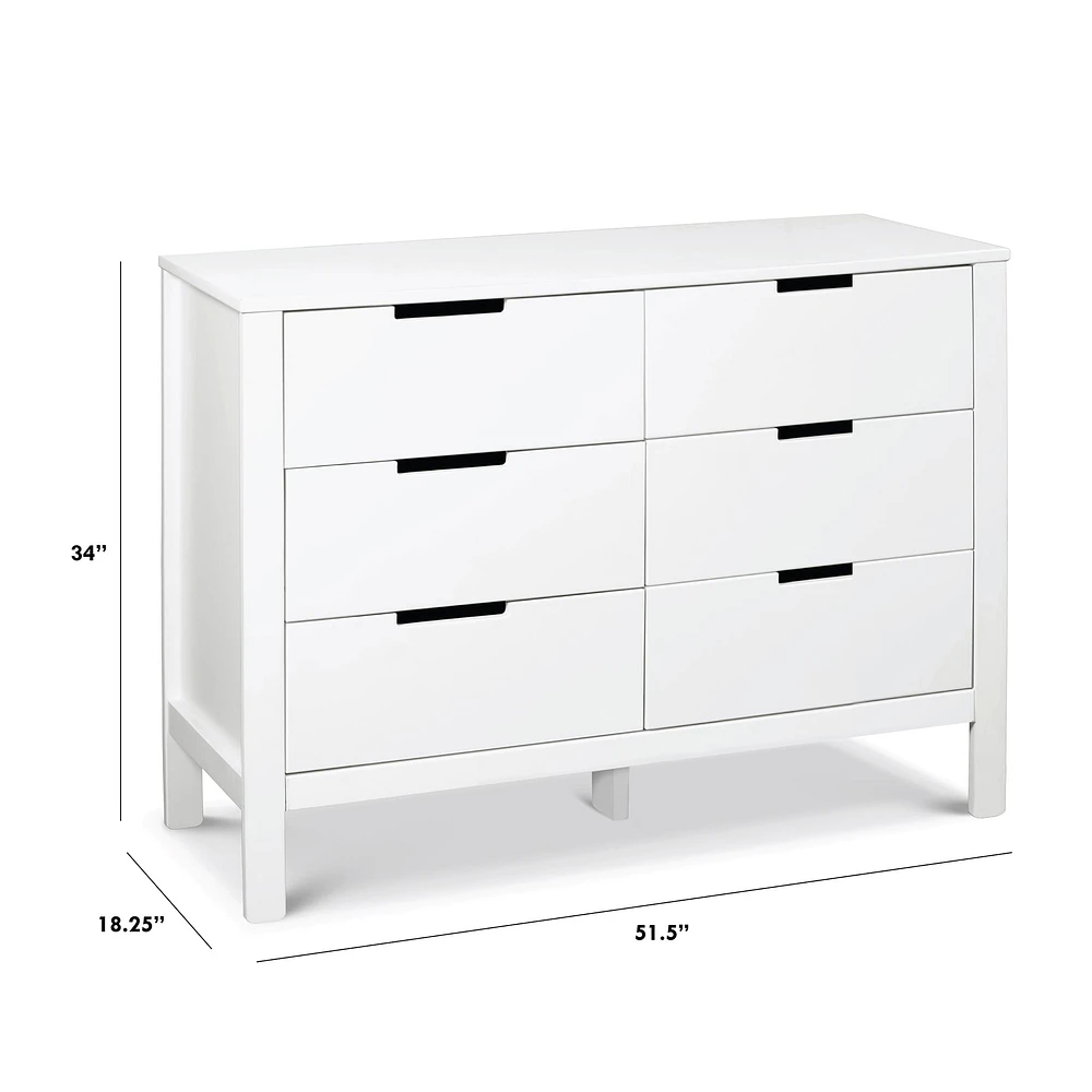 Commode 6 Tiroirs Colby