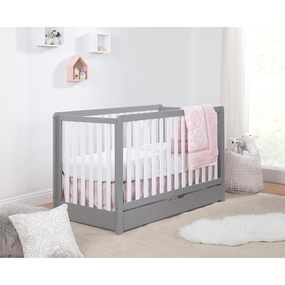 Colby 4-in-1 Convertible Crib with Trundle Drawer