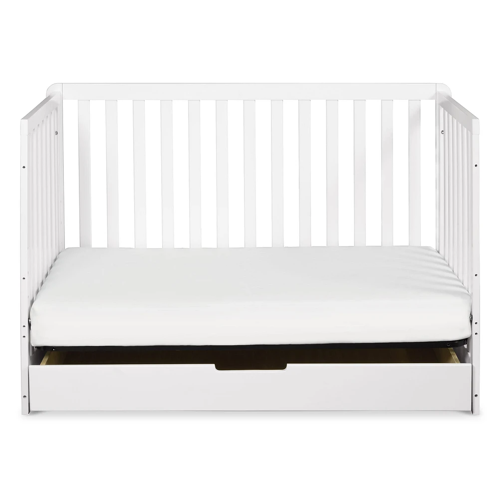 Couchette Convertible 4-en-1 Colby avec Tiroir Gigogne