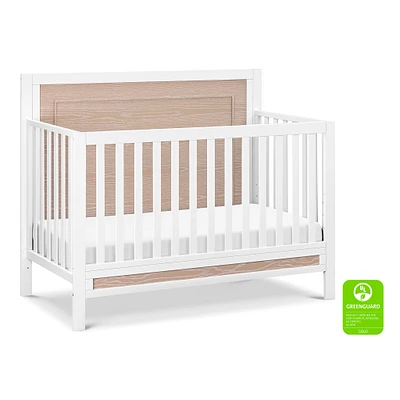 Radley 4-in-1 Convertible Crib - White & Coastwood