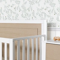 Radley 4-in-1 Convertible Crib - White & Coastwood