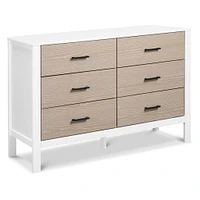 Radley 6-Drawer Dresser - White & Coastwood
